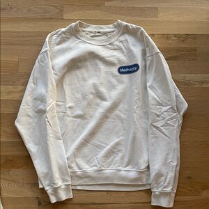 Madhappy Classic White Crewneck Sweater